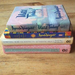Bundle of 4 Self Help/Spiritual Books by Iyanla Vanzant and Sarah Van Breathnach
